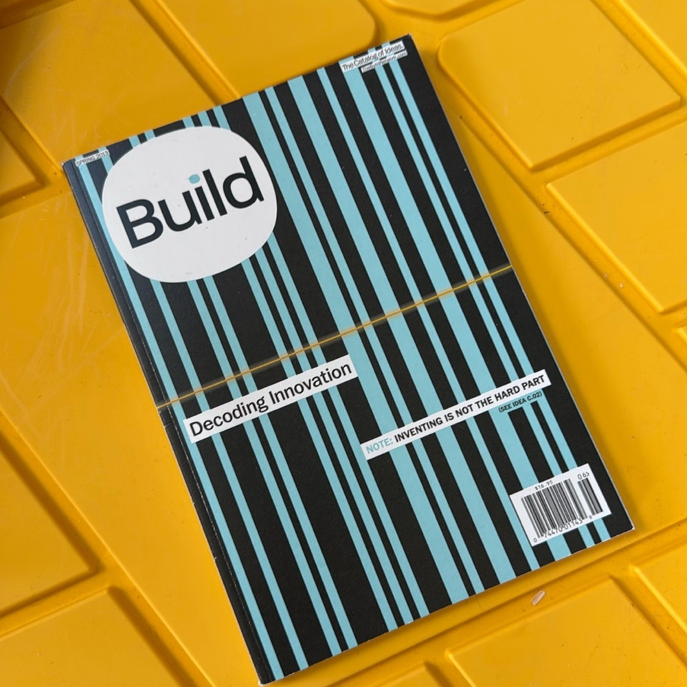 📘BUILD: THE CATALOG OF IDEAS